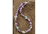 Search : Signature16-19" Abalone & Amethyst Necklace PURPLE