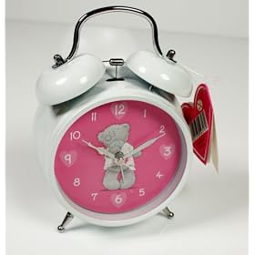 Me To You Tatty Teddy Bear Alarm Clock (Heart Range)