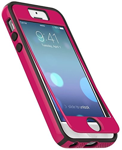 Speck Products iPhone SE/5/5s CandyShell + FACEPLATE Case - Raspberry Pink/Black