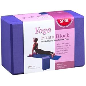 SPRI Foam Yoga Block (Purple)