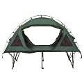 kamprite Compact Collapsible Tent Cot - Green