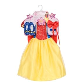 Rubies Snow White Dress-Up Set Child, Size 4 to 6 by Cinderella