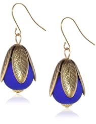 Lenora Dame Nostalgic Neon Drop Green Earrings