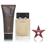 Antonio by Antonio Banderas for Men 2 Piece Set Includes: 3.4 oz Eau de Toilette Spray + 3.4 oz Shower Gel + Magnet