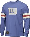 New York Giants Gridiron Classics Throwback NY Logo Long Sleeve Jersey Crew