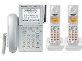 Panasonic �f�W�^���R�[�h���X�d�b�@GP62DWS �e�@����юq�@2��(�V���o�[) VE-GP62DW-S (���i�C���[�W)