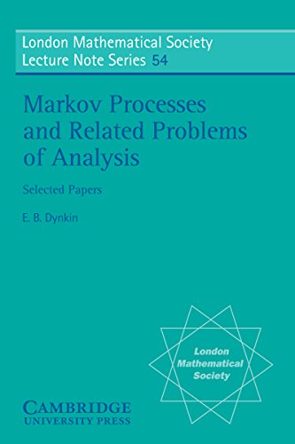 Markov Processes and Related Problems of Analysis (London Mathematical Society Lecture Note Series)