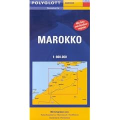 Polyglott Reisekarten, Marokko