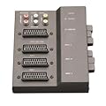Skytronic Scart switch box  3 SCART in,  1 SCART out  plus 6 RCA phono sockets