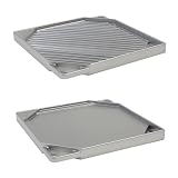 Charcoal Companion Reversible Cast Aluminum Griddle 10.75-inc by 10.75-inch