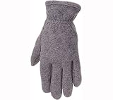 Grandoe Men's Spring Fleece SM2570 Gloves,Black,XS US