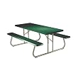 Lifetime 22123 6-Person Folding Picnic Table, Hunter Green