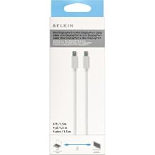 1.5M Mini Displayport To Mini Displayport Cable