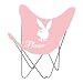 New Officially Licensed Playboy Pink Butterfly Chair
