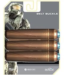 Halo 3 M6b Anti Aircraft Bullets Metal Belt Buckle
