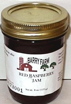 Red Raspberry Sugar Free Jam by Barry Farm