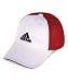 Adidas Ladies' Offset Cap, White/University Red