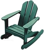Child's Adirondack Rocking Chair Green