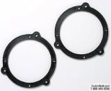 Ford/Mercury Brackets 3-hole to 4/5 speaker adapter plates, for select 1979-up models