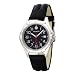 Wenger Men's 73115 Standard Issue XL Charcoal Dial Black Leather Strap Watch