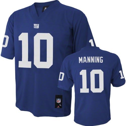 Eli Manning New York Giants Blue NFL Youth 2015-16 Season Mid-tier Jersey