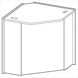 Radius Corner Connector Height: 39.75