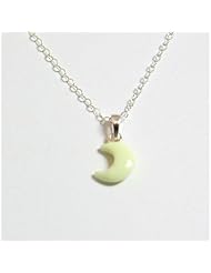 Jo For Girls 925 Silver Glow In The Dark Moon Pendant