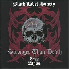 Album cover for Stronger Than Death by Black Label Society CD from which you can create your own MP3 Ringtones / Realtones using the ToneBee online ringtone maker.
