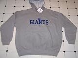 New NFL NY Giants Gray Hoodie Sweatshirt Xl