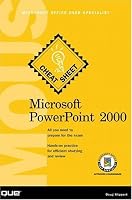 Microsoft PowerPoint 2000 Microsoft Office User Specialists Cheat Sheet