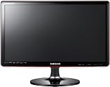 Samsung SyncMaster T22A350 55,8 cm (22 Zoll) Widescreen LED Monitor, Energieeffizienzklasse B (HDTV-Tuner, HDMI, Scart, VGA, S-Video, 5ms Reaktionszeit) rose schwarz