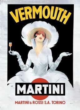 Marcello Dudovich - Vermouth Martini 1918 NO LONGER IN PRINT - LAST ONES!!