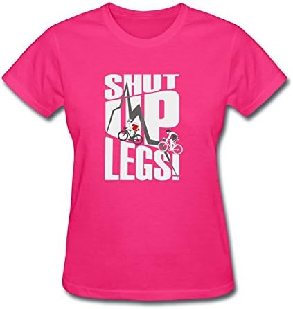 New Cotton Women T-shirts Shut Up Legs Jen Voigt Tour De France Cycling Printed Fashion Short X-large Sleeve