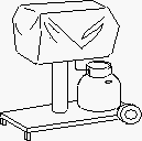 Pedestal Barbecue Cover