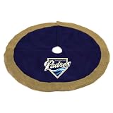 48" MLB San Diego Padres Logo Christmas Tree Skirt