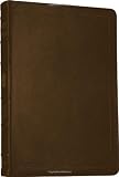 ESV Large Print Thinline Reference Bible (Brown)