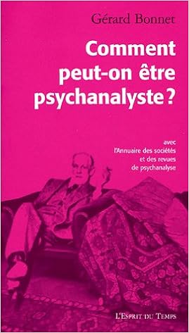 comment devenir psychanalyste