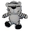 12" White Tiger Make Your Own *NO SEW* Stuffed Animal Kit w/ T-shirt