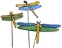 Astonica 50301407 Glass Dragonflies, Set of 3