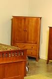 Emily Light Cherry Two Drawer TV Armoire