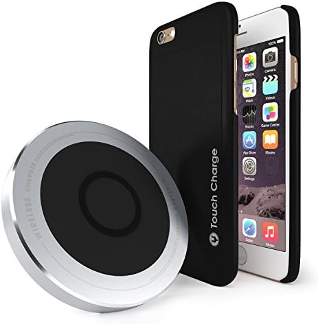 Qi Wireless Charger for iPhone 6 / 6s Plus (5.5") Wireless Charging Pack Qi Wireless Charging Receiver Case, Charging Pad &amp; Tempered Glass Screen Protector for Full Protection and Lifetime Guarantee