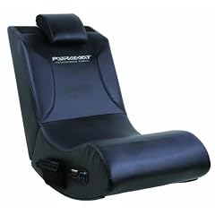 Pyramat Gaming Chair PM420W - Gaming Sessel - Video Game Sound Rocker Deluxe