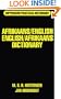 Afrikaans/English English/Afrikaans Dictionary (Hippocrene Practical Dictionary)