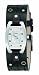 Fossil Ladies Trend, Black leather strap with stud details, black dial