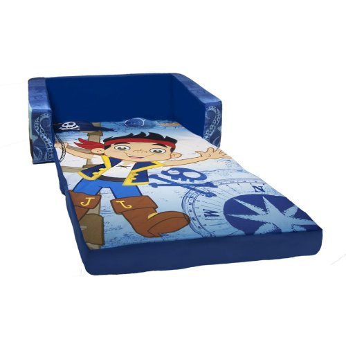 Marshmallow Flip Open Sofa With Jake And Neverland Pirates
