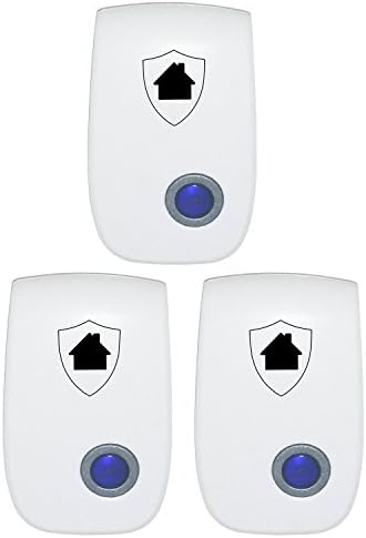 3 Pack Buy Natural Ultrasonic Pest Repellers - Repel Rodents Such As Mice and Rats, Insects Such As Ants, Spiders, and Roaches - Mouse Trap and Rat Trap Alternative Home Pest Control