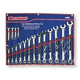 Westward 4PL91 Combo Wrench Set
