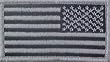Reverse American Flag Patch Foliage Green with Velcro&reg; or equivalent