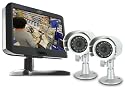 SVAT Compact Security System with 8.5" LCD Monitor & 2 Hi-Res Indoor/Outdoor Night Vision CCD Surveillance Cameras (CLEARVU6)