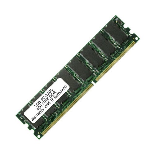 Komputerbay 1GB DDR DIMM 184 pin 400Mhz PC 3200 Low Density CL2.5 1 GB